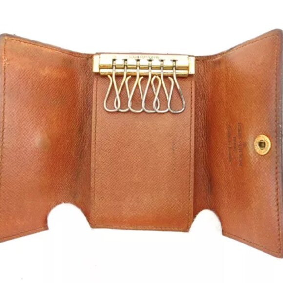 Louis Vuitton Key holder Key case Monogram Brown Woman Authentic Used - Picture 4 of 5